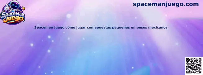 Imagen ilustrativa de Spaceman Juego para una guía sobre apuestas pequeñas en pesos mexicanos y administración del presupuesto