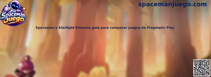 Ilustración comparativa de Spaceman y Starlight Princess, juegos de Pragmatic Play